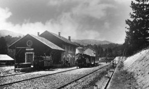 1931 1 Stazione Delle Ferrovie Calabro Lucane Di Camigliati