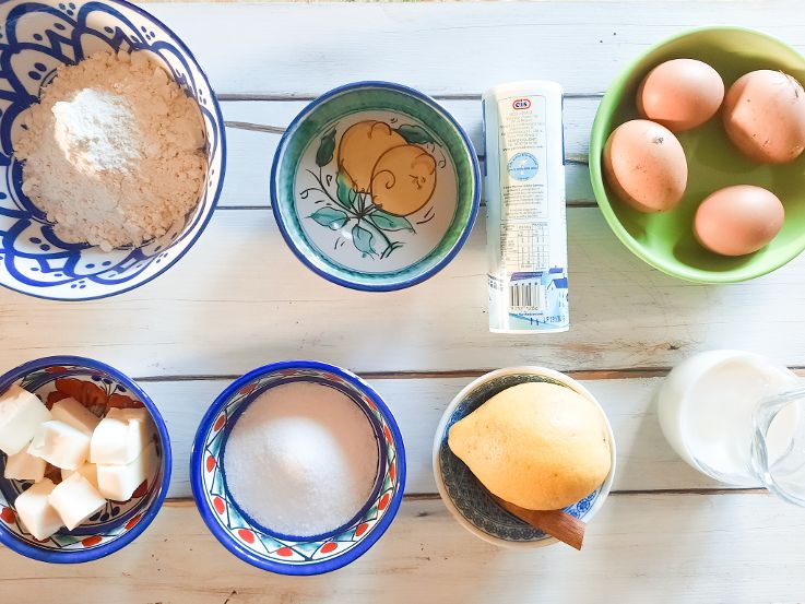 Ingredienti bunuelos de vento