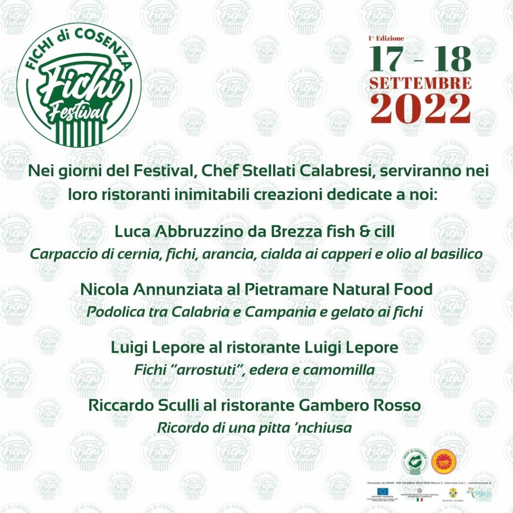 Chef Stellati Fichi Festival