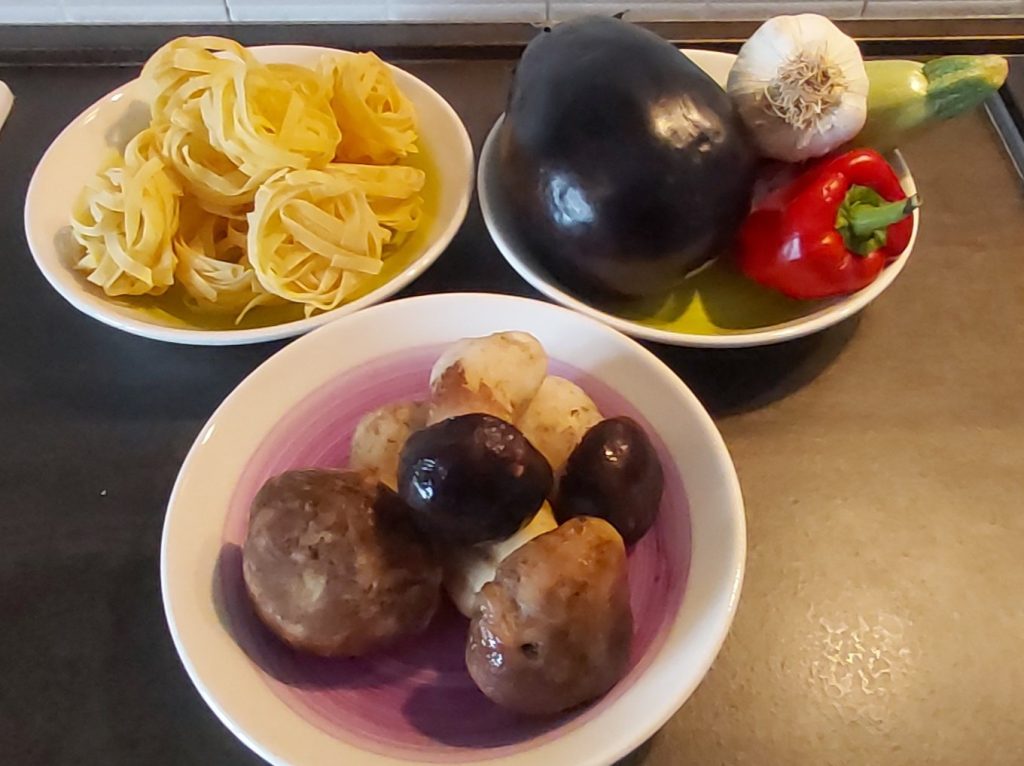 Ingredienti tagliatelle