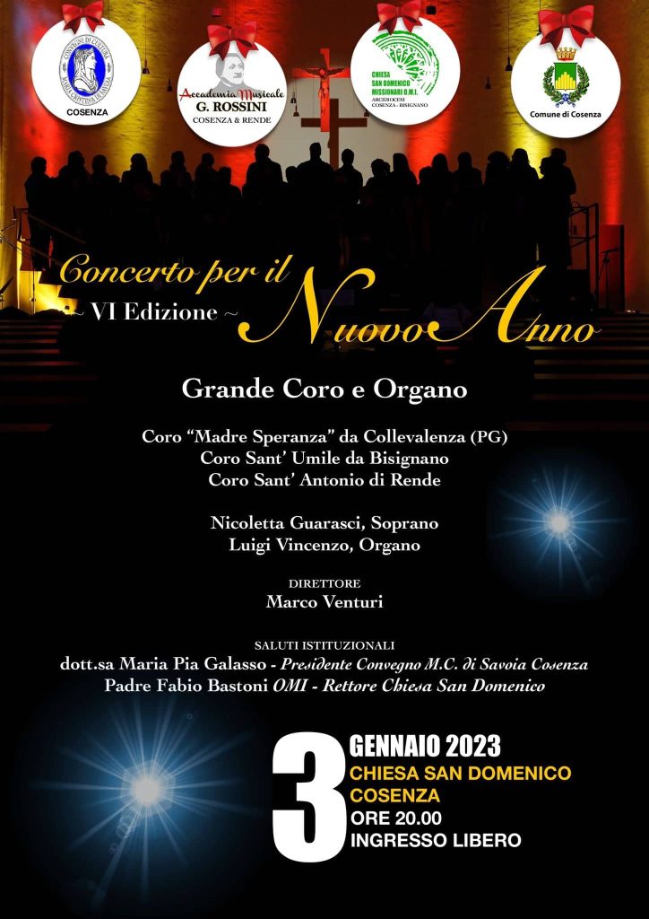 Locandina 3 Gennaio