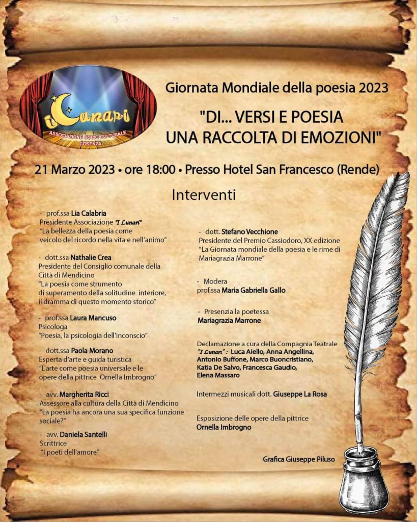 Locandino Evento Associazione Lunari