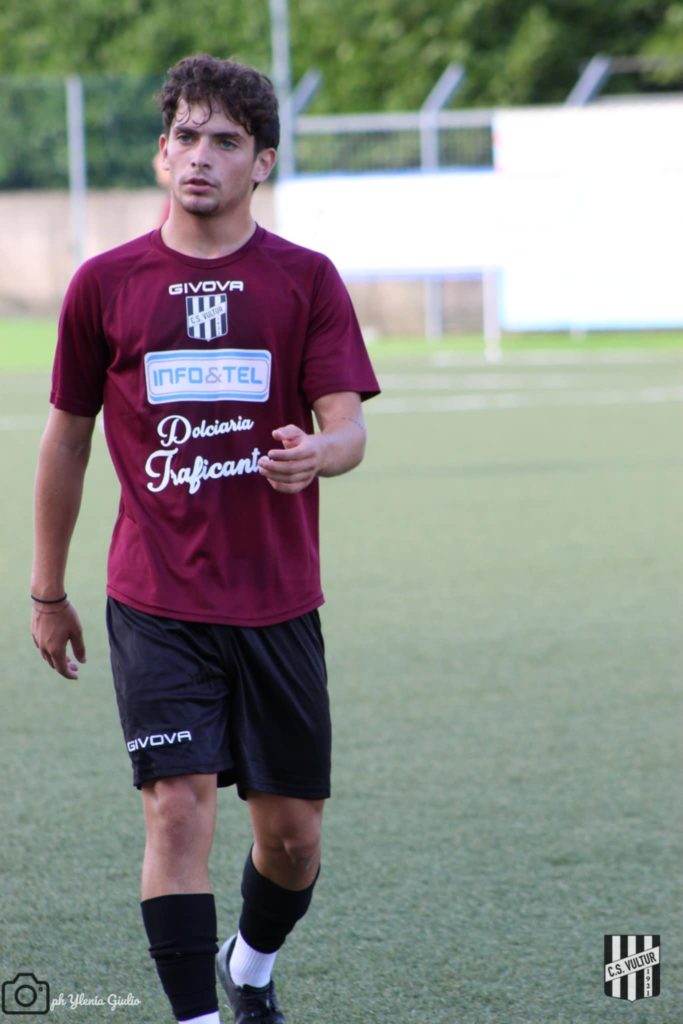 Alessandro Malgeri Durante La Partita Di Coppa Italia