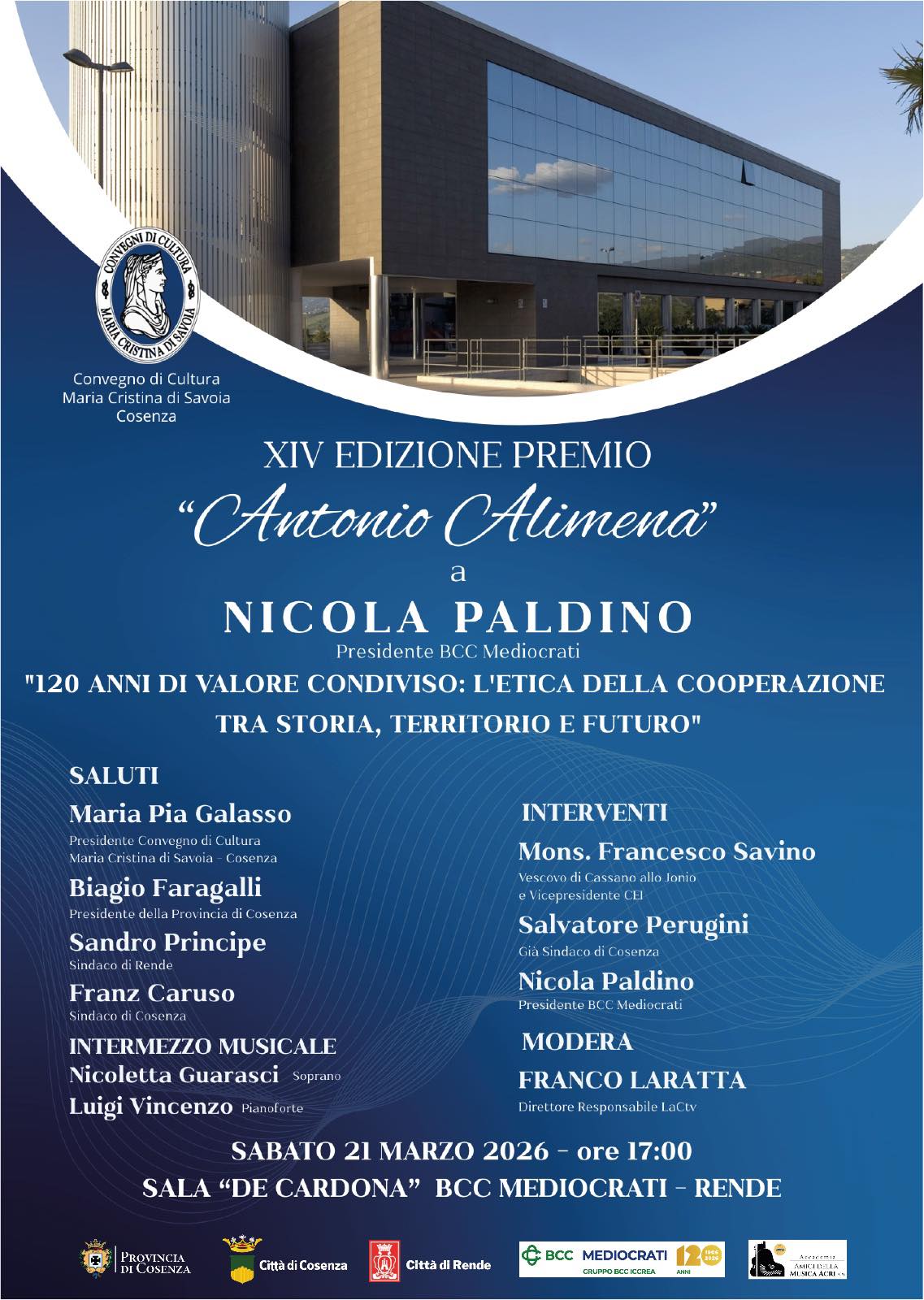 Cartel del Premio Alimena