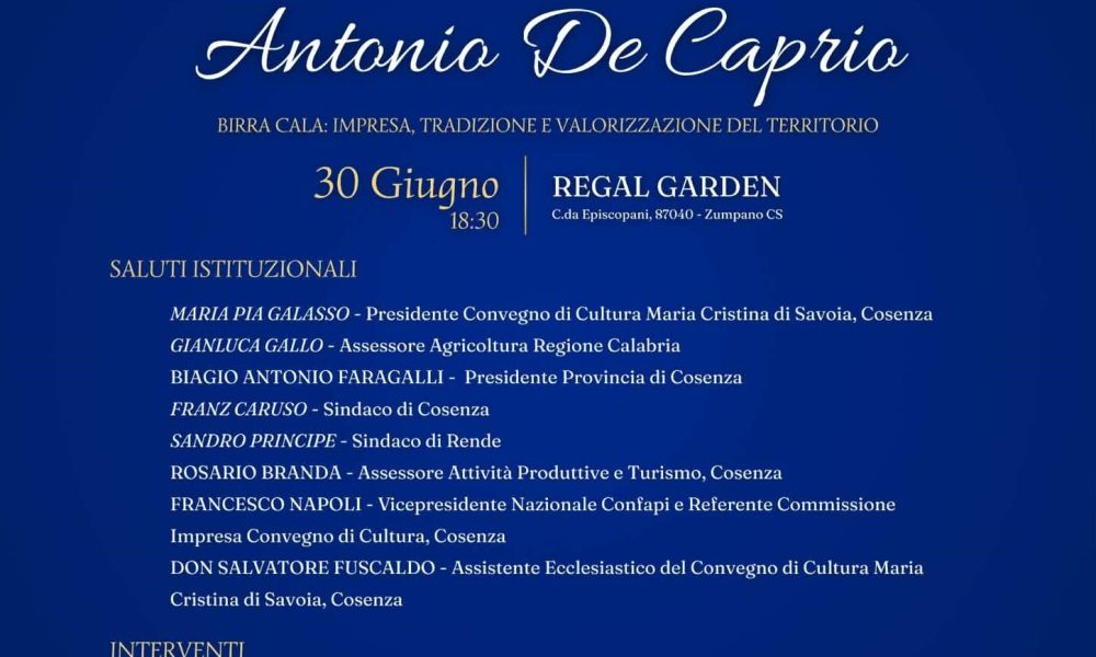 Locandina Premio Impresa