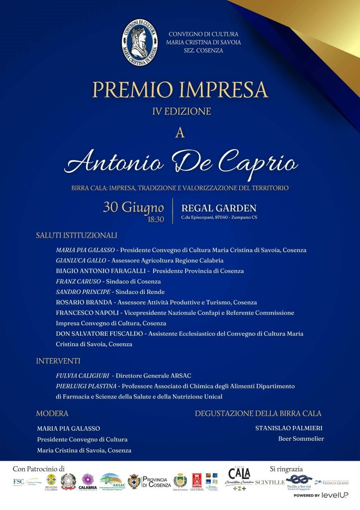 Locandina Premio Impresa
