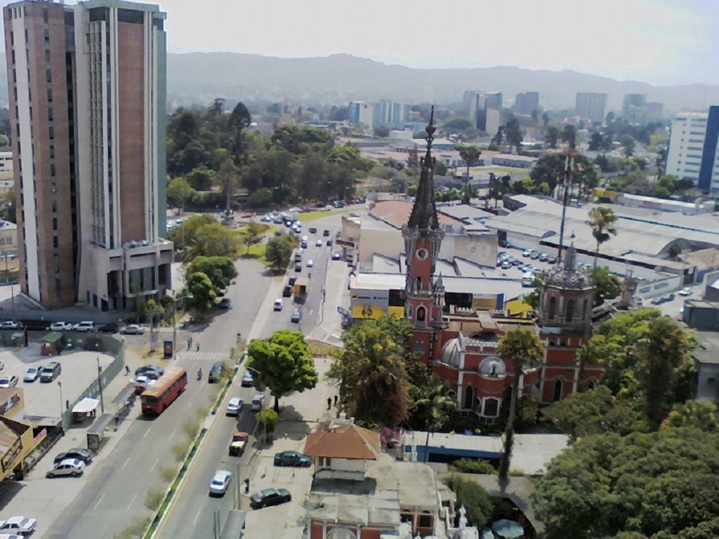 Ciudad de Guatemala - Vista aérea