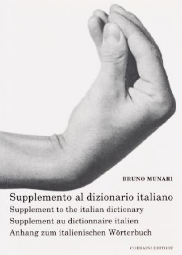 Gestes d'Isabella Rossellini - livre de supplément au dictionnaire italien