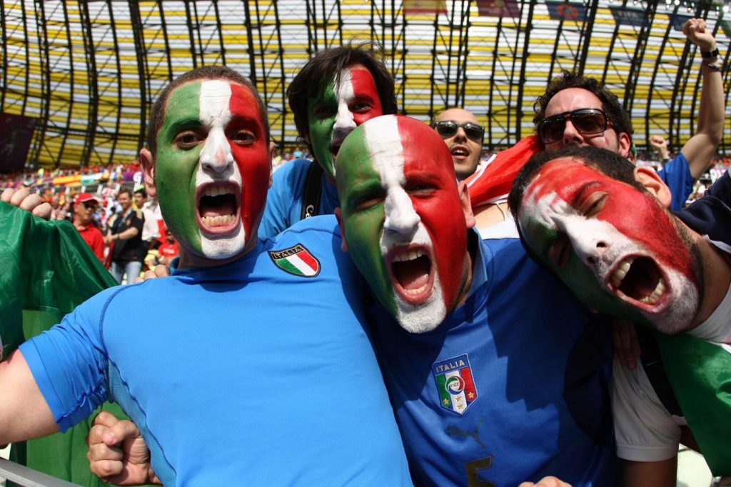 Italians and football is a passion that our people have had for decades