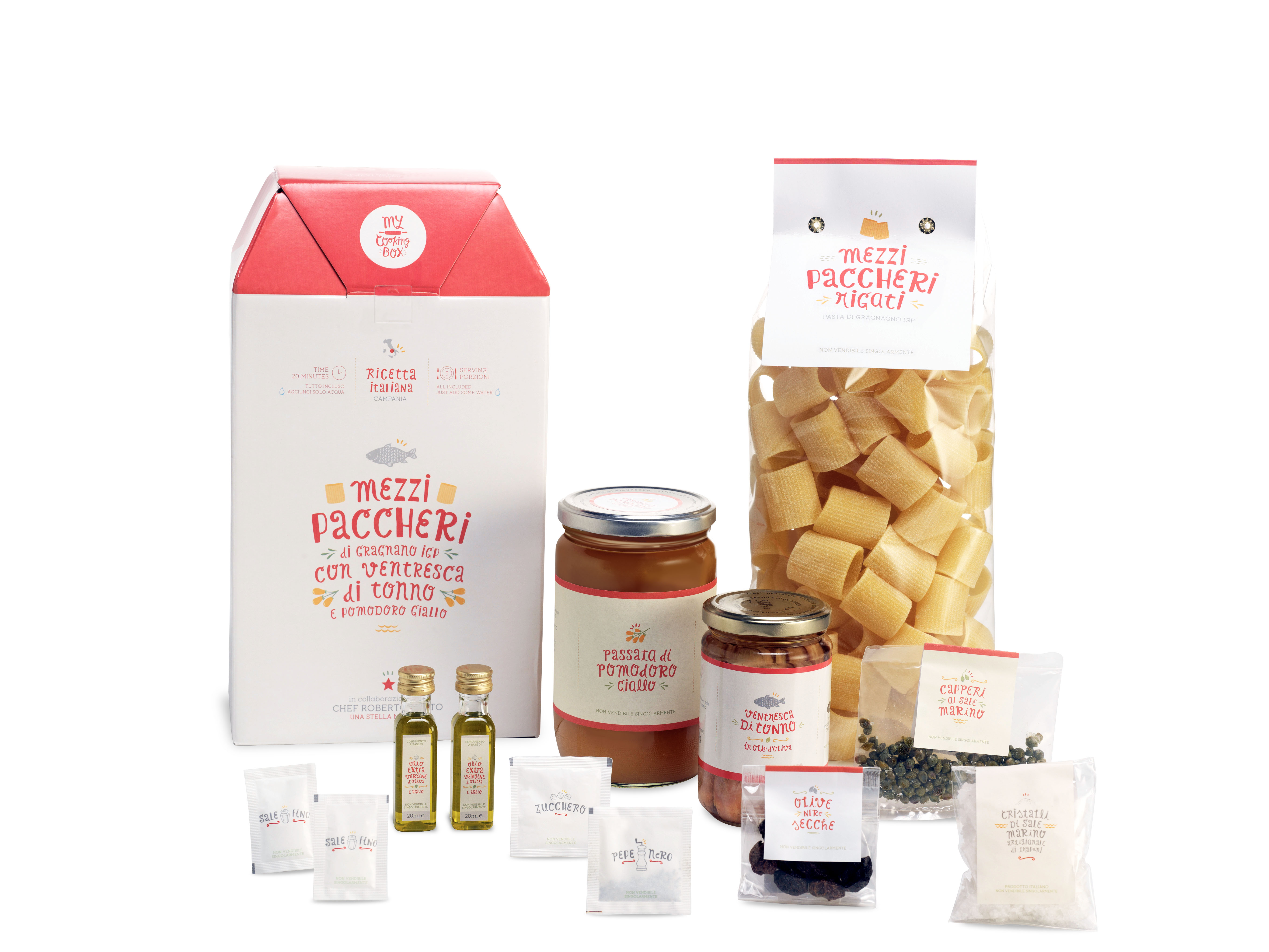 The Cooking Box for cooking Mezzi Paccheri