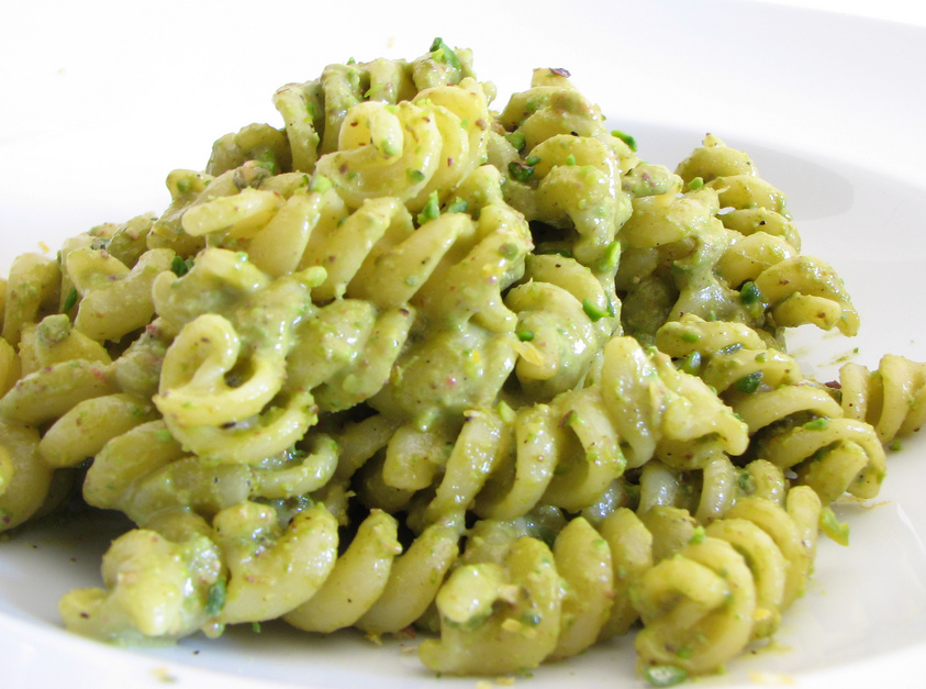 pasta with Genoese pesto, a delight for our palates