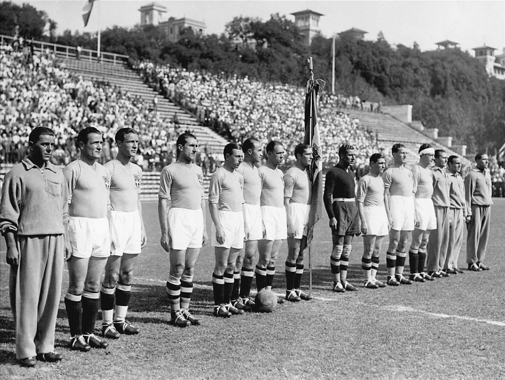 L'Italia campione del mondo nel 1934