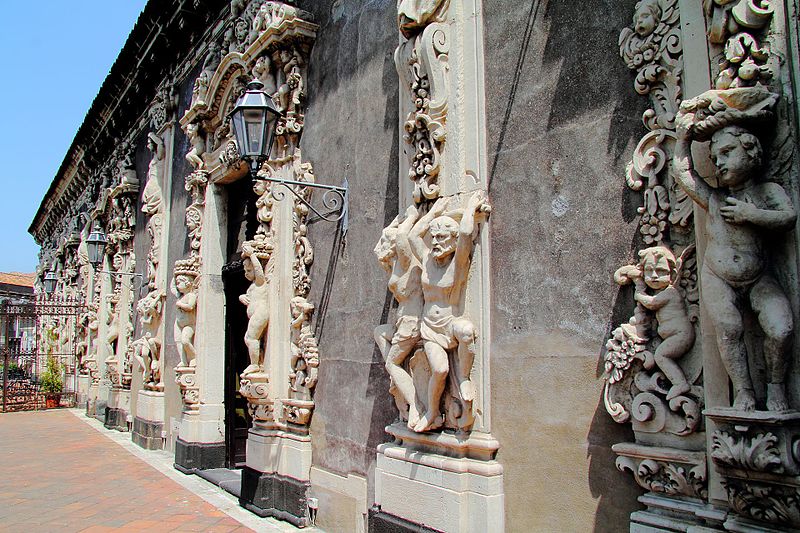 Palazzo Biscari rappresenta il trionfo dello stile barocco catanese