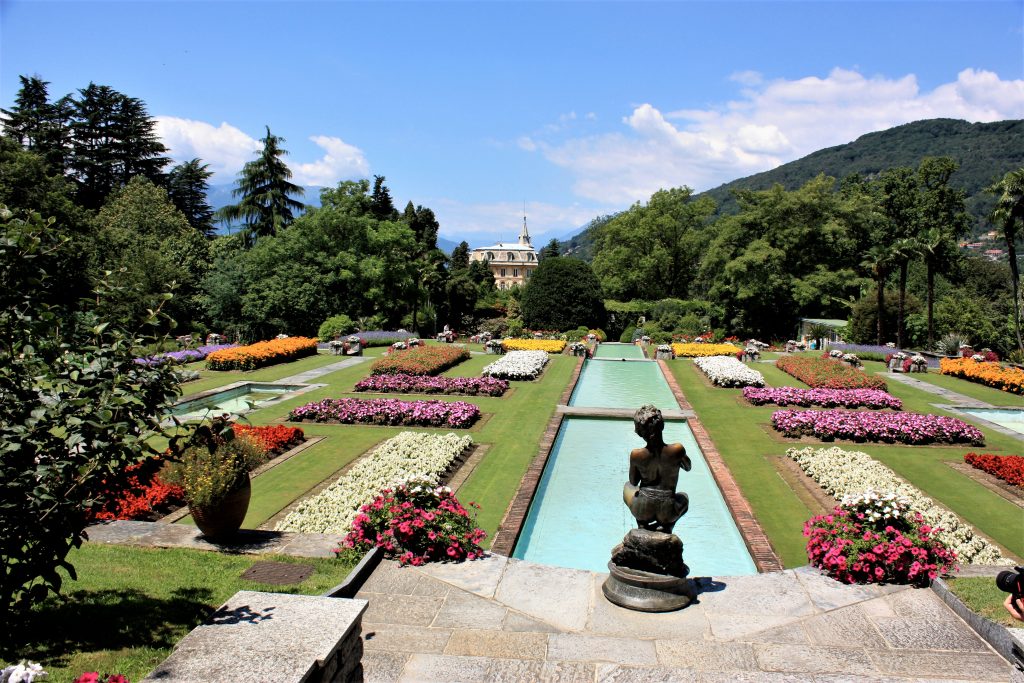 Uno scatto del giardino di Villa Taranto a Verbania