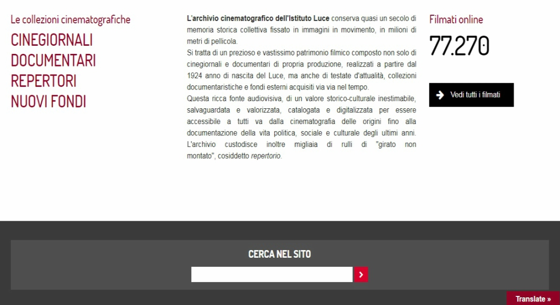 Archivio Luce online