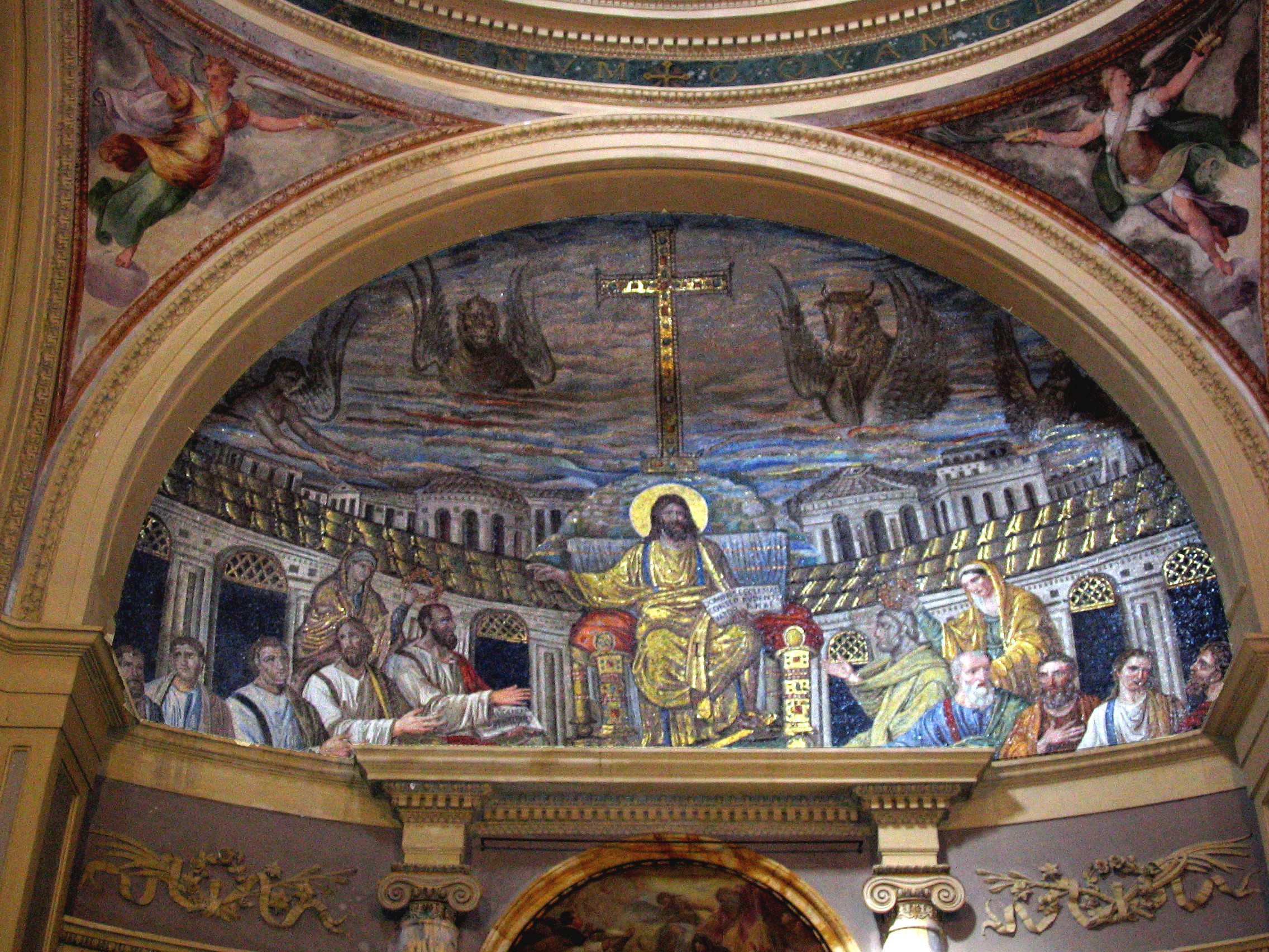 Mosaico absidale della Basilica di Santa Pudenziana