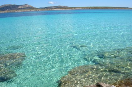 Das herrliche Meer von Sardinien