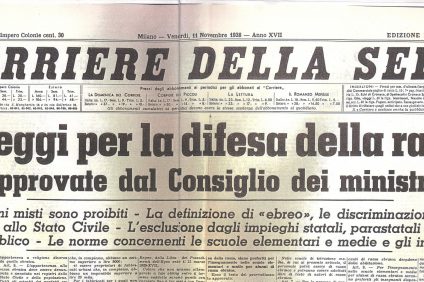 Gedenktag - Corriere Bild von 1938