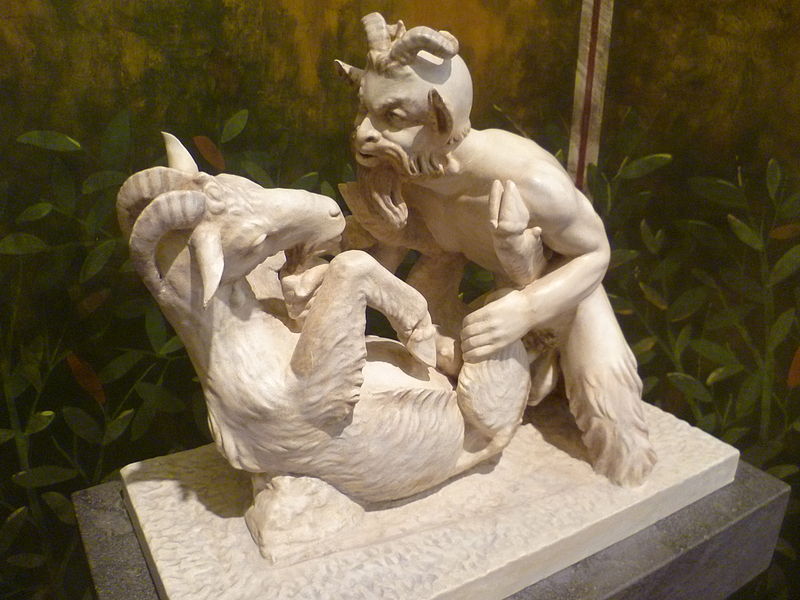 A sculpture from the Secret Cabinet at the Archaeological Museum of Naples. Source: Vesuvio Live