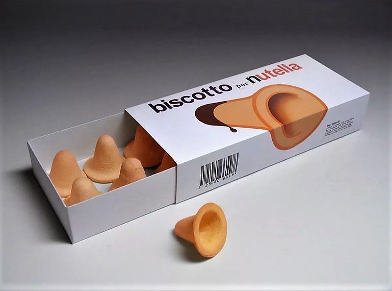 Nutella Finger biscuit - la scatola dei biscotti della ferrero