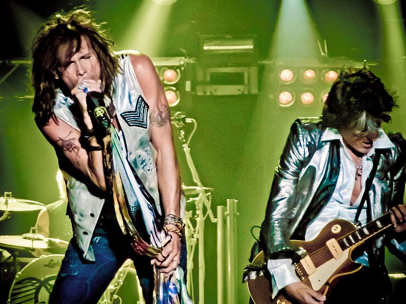 origens italianas de steven tyler - performance de banda