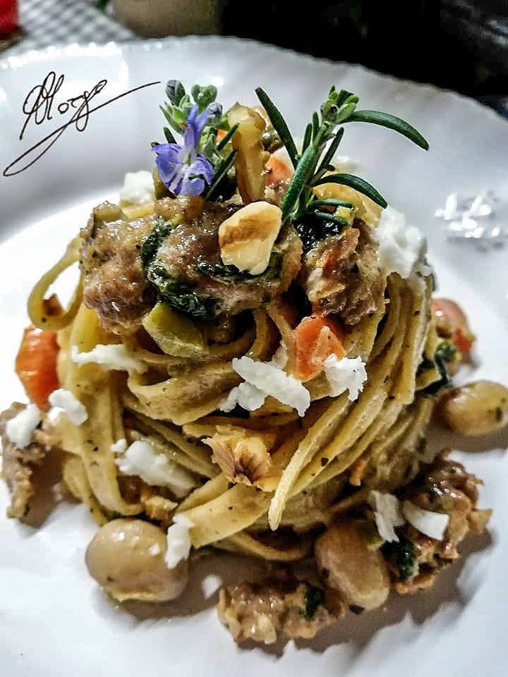 tagliatelle with 5 cereals