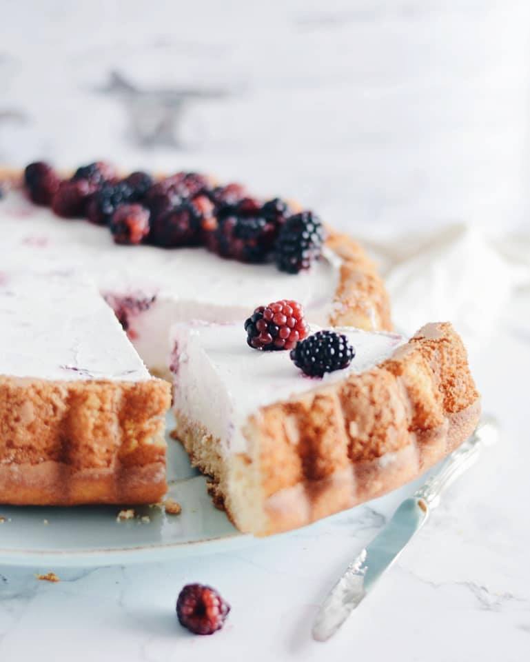 Weiche Brombeer-Schokoladen-Torte