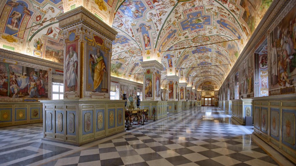 Sistine Hall of the Archive of the Vatican Museums