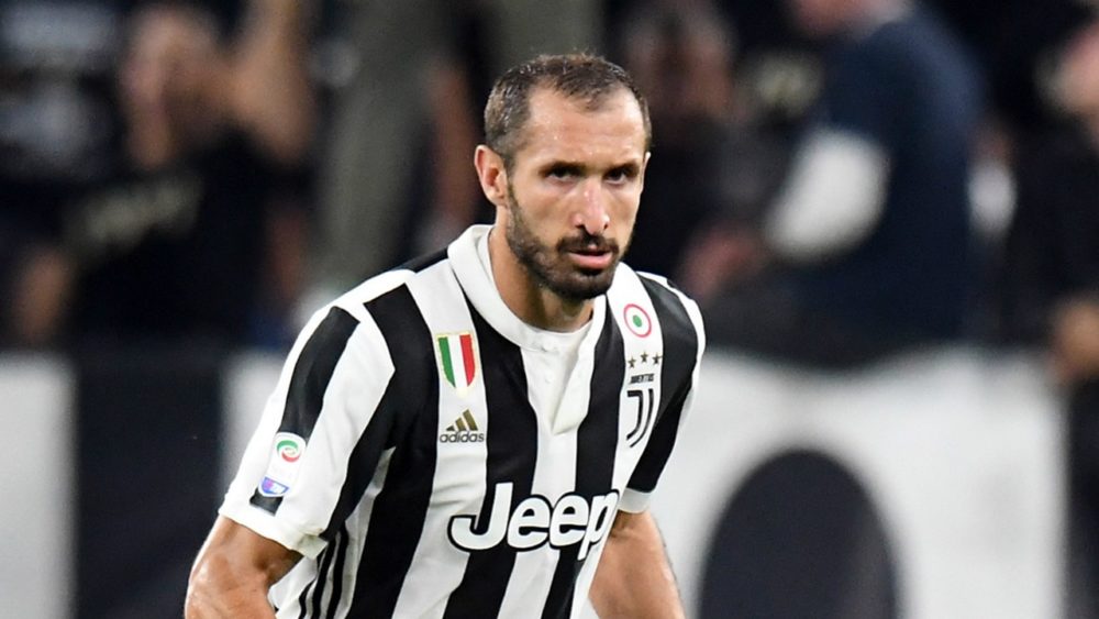 Giorgio Chiellini, difensore della Juventus