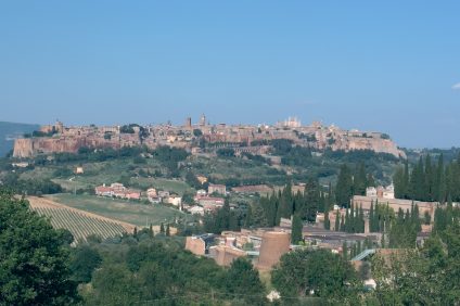 Orvieto vue d'en haut