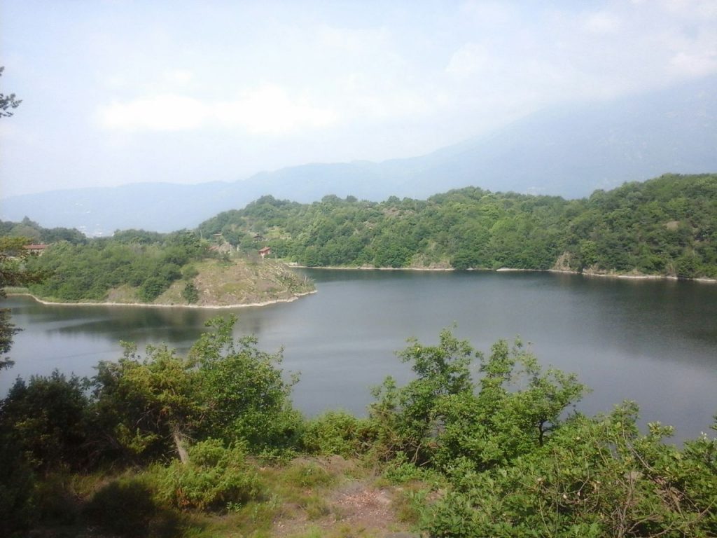 Forest of Montalto Dora - panoramic view of the Five Lakes Ring