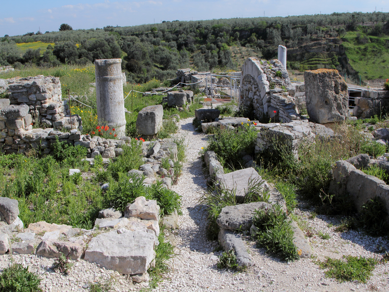 Remains of the ancient city of Canne