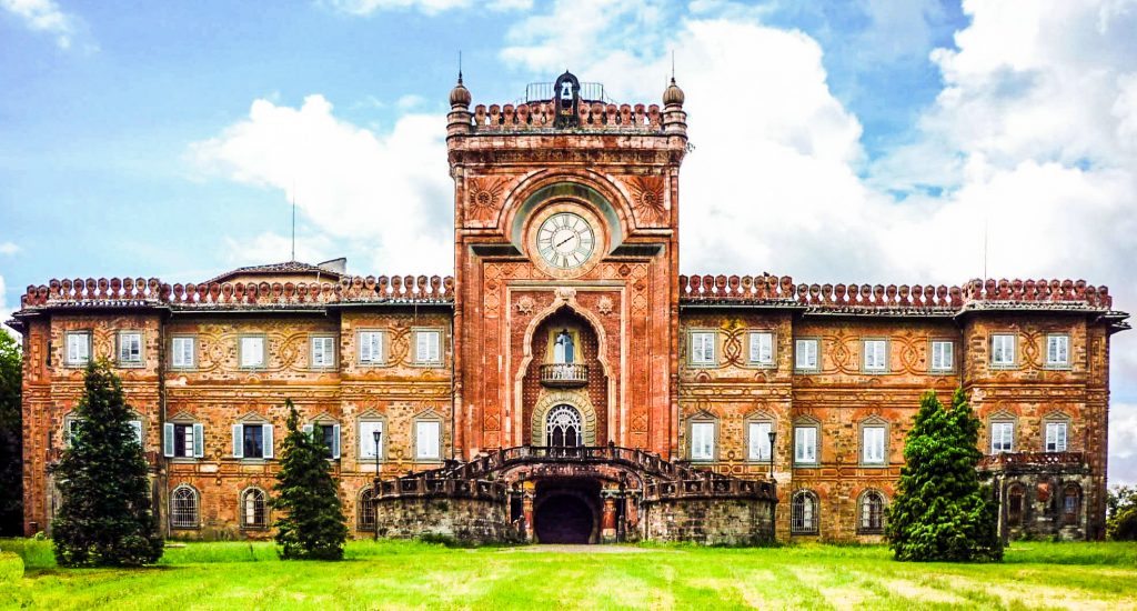 Facciata del Castello di Sammezzano