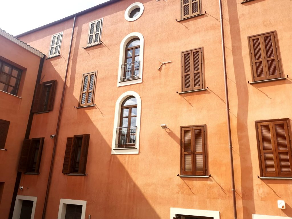 esterno del palazzo dove ha sede l'Accademia di Belle Arti di Catanzaro