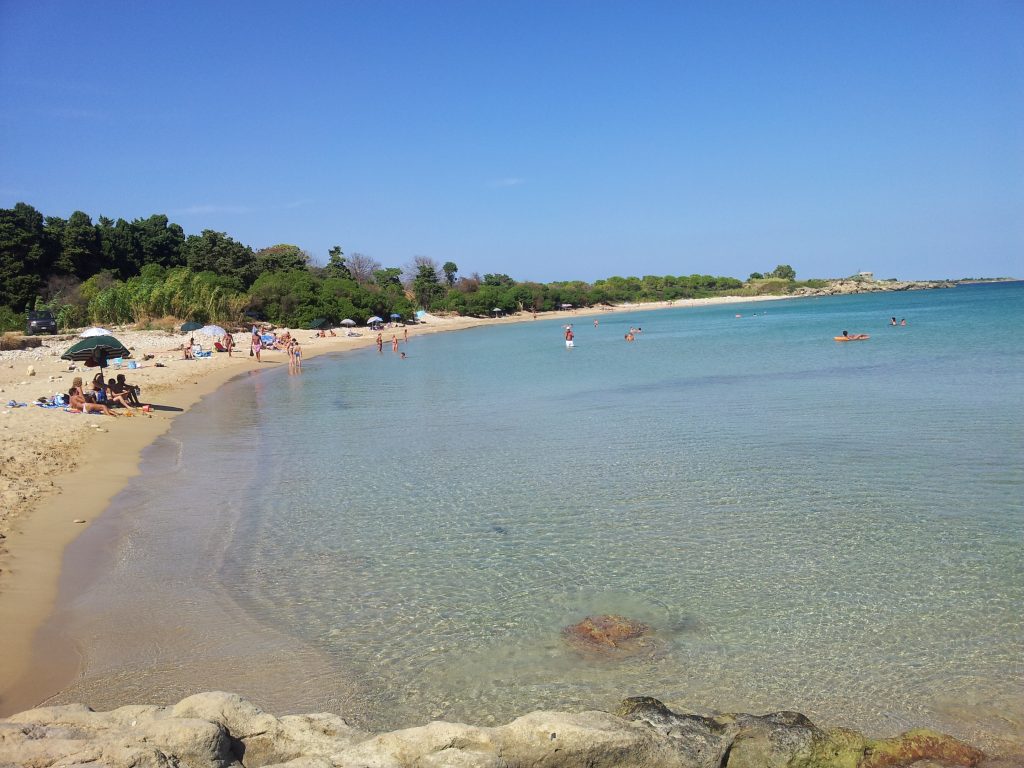 Fontane Bianche and its beautiful beach