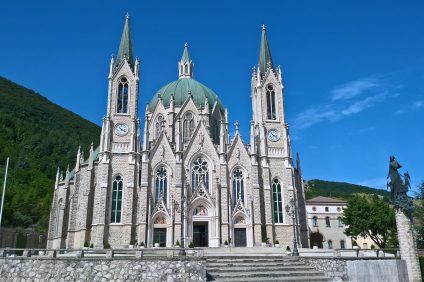 Basilica of Our Lady of Sorrows in Castelpetroso