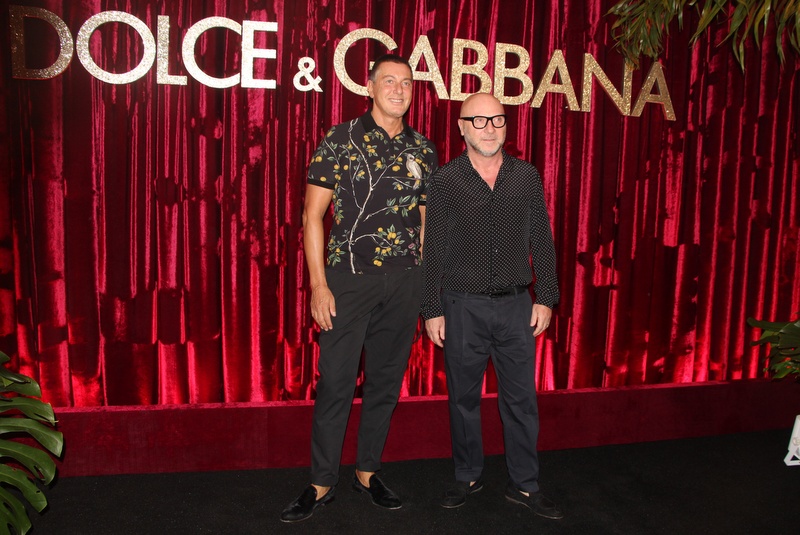 Dolce & Gabbana ensemble sur le tapis rouge