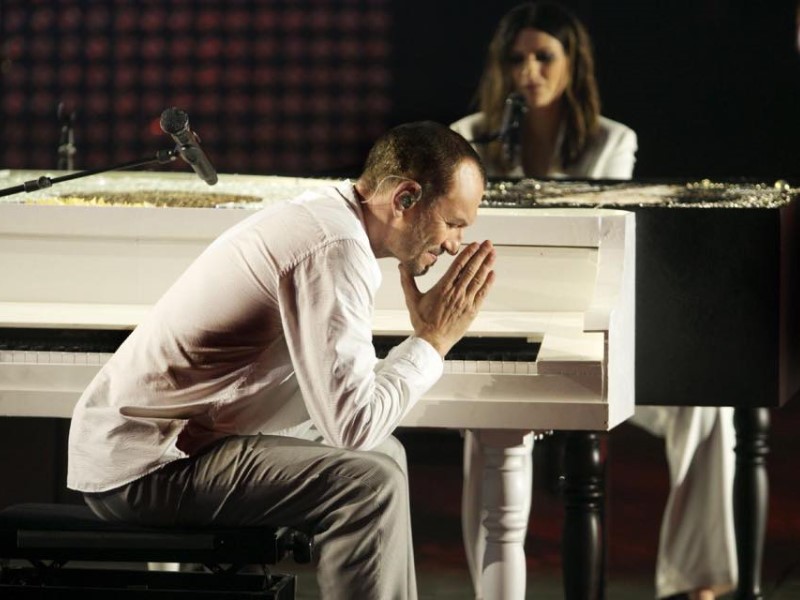 Biagio Antonacci avec Laura Pausini