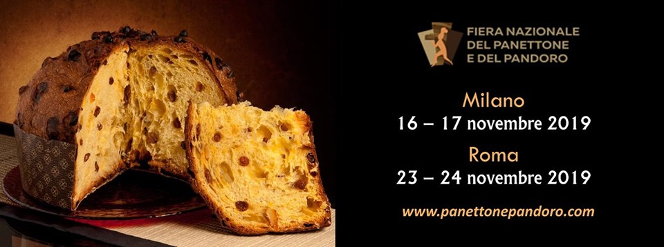 logotipo de la feria panettone de las dos etapas del evento