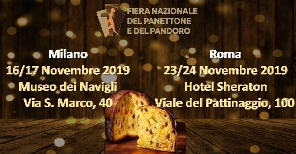 fiera tal-panettone fil-mużew tan-navigli u fix-sheraton f’Ruma