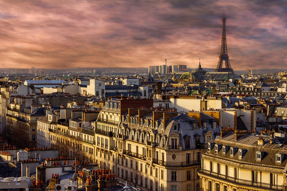 panorama parigino - veduta di Parigi