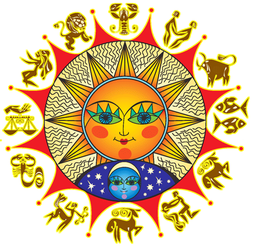 oroscopo 2020 - zodiaco stilizzato