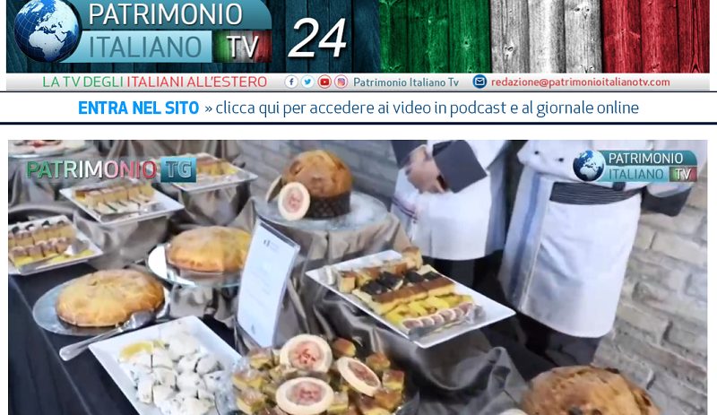 Patrimonio Italiano TV - imagen de comidas típicas