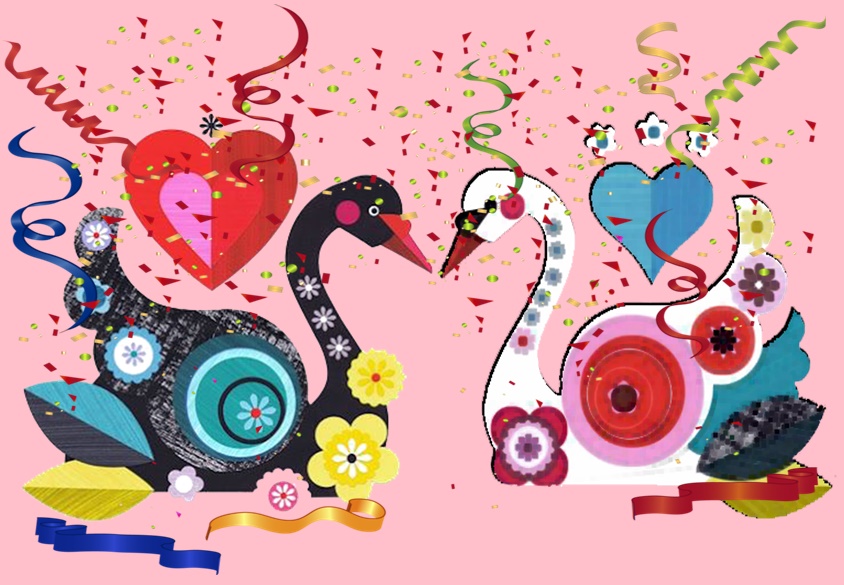 Il carnevale di Latina - Cigni di latina