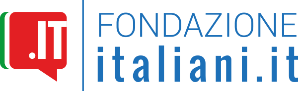 Conflentesi per sempre - logo rosso e azzurro della fondazione di italiani.it