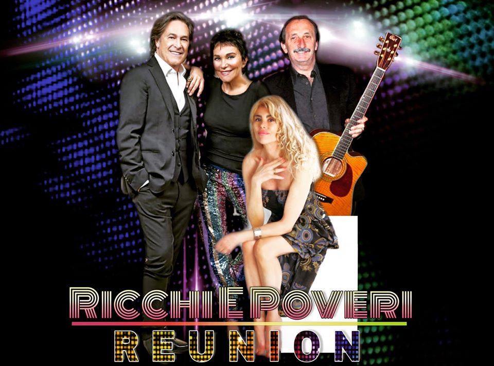 ricchi e poveri reunion at the sanremo festival