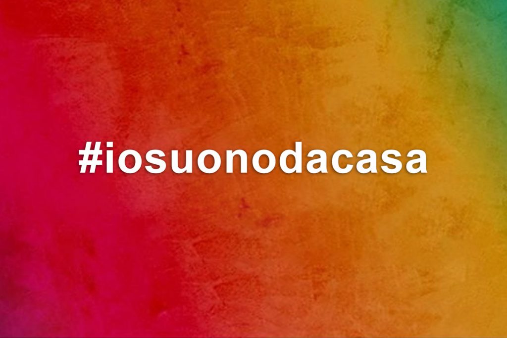 #iosuonodacasa - locandina