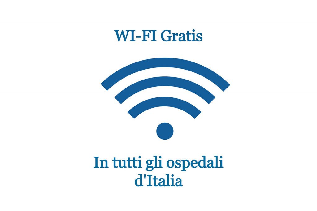 símbolo de los hospitales WiFi Italia