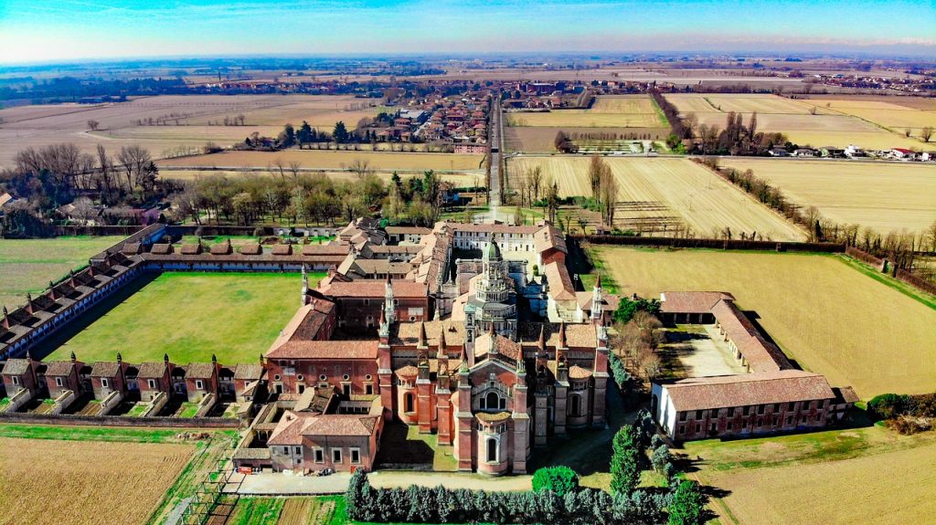 il complesso monastico della Certosa di Pavia