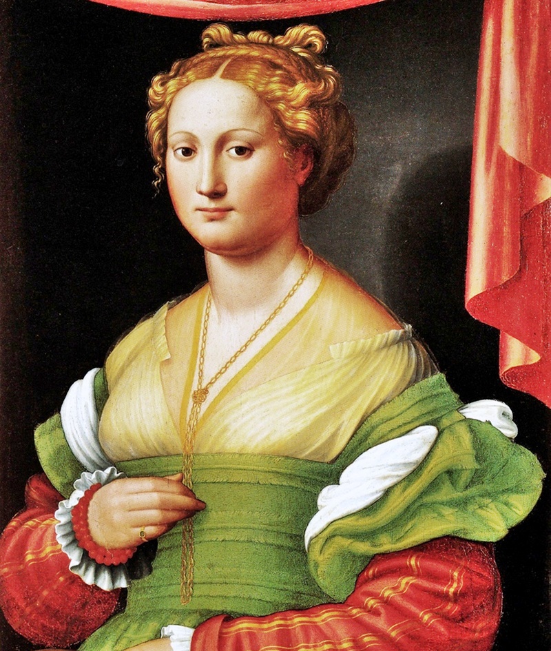 mulheres italianas pioneiras - pintura de Vannozza Cattanei - mulheres italianas pioneiras